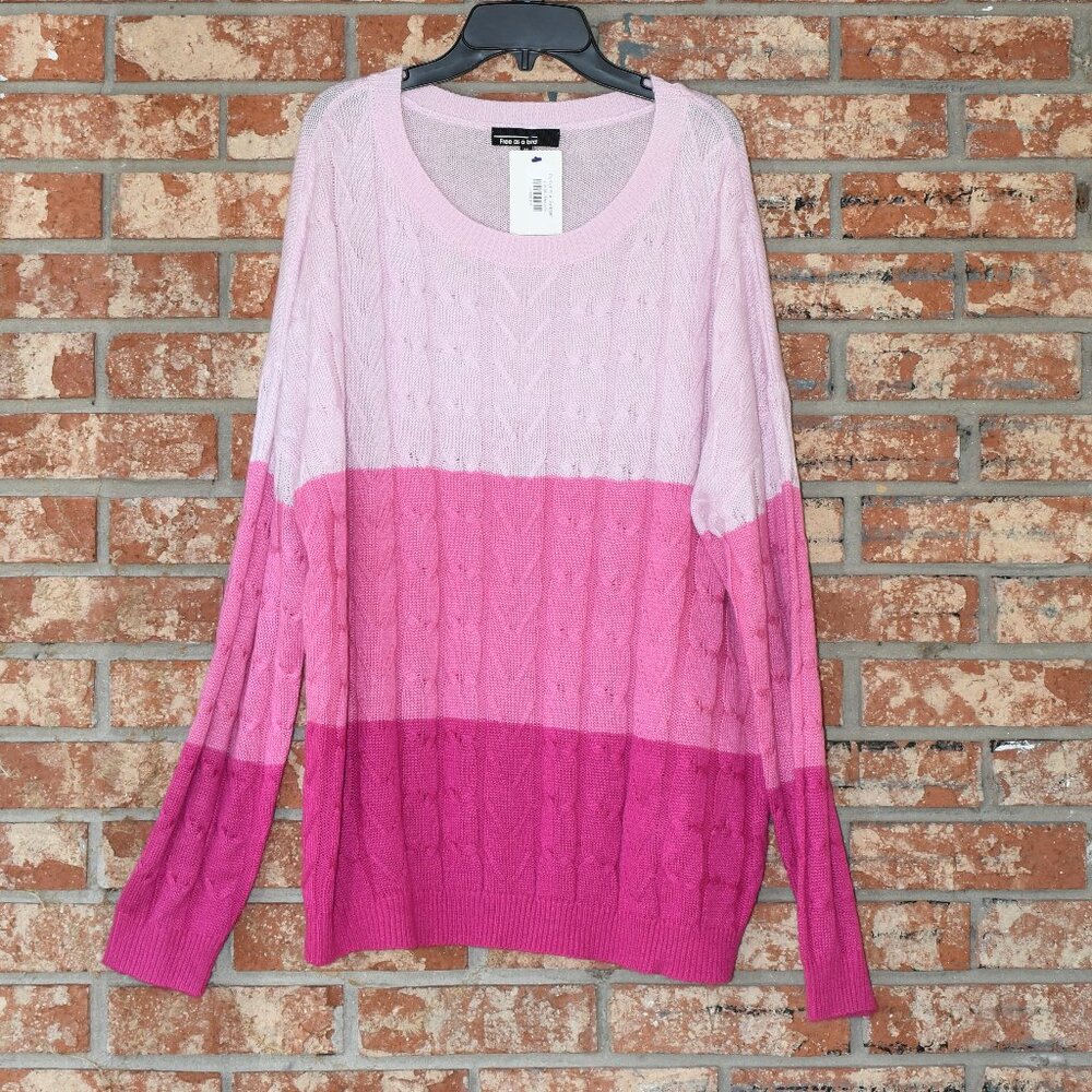 Free As A Bird Multicolored Sweater